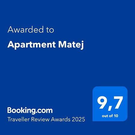 Apartment Matej Šišan Eksteriør billede